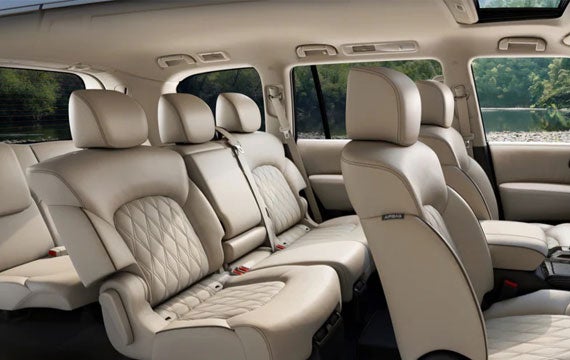 2023 Nissan Armada showing 8 seats | DeLand Nissan in DeLand FL