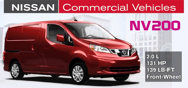 Nissan NV 200 Commercial Van